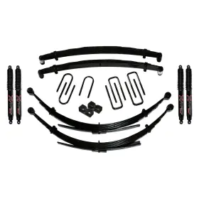 Skyjacker D492cdks-b For Dodge W350 92-93 4 Inch X 2.5 Softride Front And Rear Suspension Lift Kit Skyjacker D492cdks-b For Dodge W350 92-93 4 Inch X 2.5 Softride Front And Rear Suspension Lift Kit