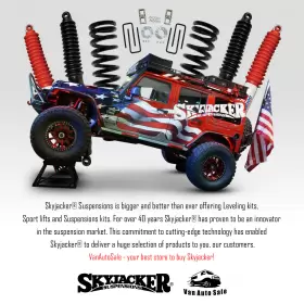L124366 SKYJACKER Suspension Lift Shocks Chevrolet Suburban #3
