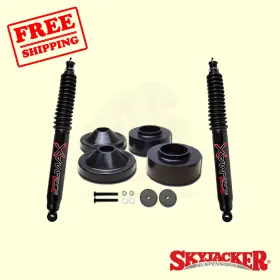 L4076008 SKYJACKER Polyurethane Spacer Leveling Kit 2WD Jeep