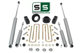 292915116430 SPINDLE-SOURCE Spacers Blocks Shocks Ut Lug 2WD