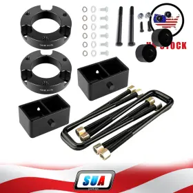 Sua4cars Sua841418 2.5 Inch Front 3 Rear Leveling Lift Kit Drop For Toyota Tacoma 4wd 1995-2004 Sua4cars Sua841418 2.5 Inch Front 3 Rear Leveling Lift Kit Drop For Toyota Tacoma 4wd 1995-2004