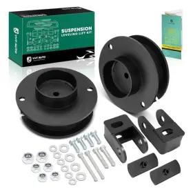 47294 SUPREME SUSPENSIONS Front Lift Steel Spacers Shock Kit