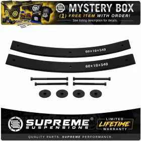 60885 SUPREME SUSPENSIONS Leaf Rear Lift Pads Kit S-10 Gmc