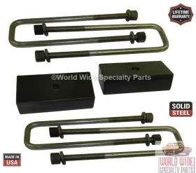 SMX-151020 SUSPENSIONMAXX Rear Block Bolt Kit K2500 K3500