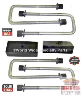 SMX-184015 SUSPENSIONMAXX Rear Block Bolt Kit Tundra