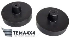 AUD-15-012-30-DM TEMA4X4 Rear Coil Spacers A3 S3 4WD Audi