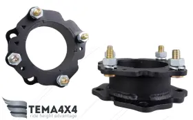 TOY-KTSRSR-8696-U-45 TEMA4X4 Front Strut Spacers Land 200