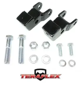 1544790 TERAFLEX Rear Lower Shock Extension Kit Tj Jeep
