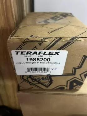 1985200 TERAFLEX Jl Shock Extension Kit Jeep Wrangler #2