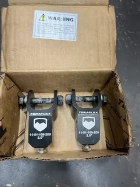 1986250 TERAFLEX Jl Jt Shock Extension Bracket Front Lift Kit