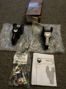 1986300 TERAFLEX Lift Rear Shock Extension Gladiator Jt Kit