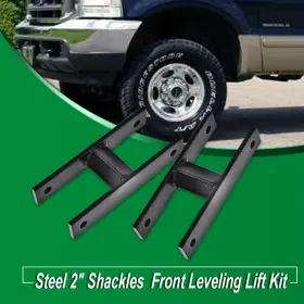 T134004 FORD Steel Shackles Front Leveling Lift F-250 F-350