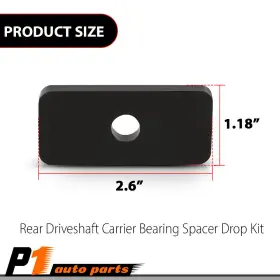 ZP102803 VR AUTO PARTS Rear Driveshaft Carrier Bearing Spacer #3