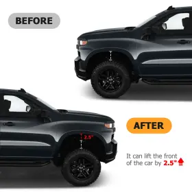 70401030 WEISEN Front Rear Leveling Lift Kit 1500 Gmc Sierra #3