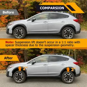70401042TA WEISEN Crosstrek Front Rear Lift Kit 4WD Subaru #2