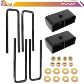 WHE131646EL WHEELTECH Leveling Lift Rear Blocks Bolts Kit 2WD