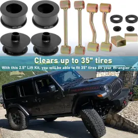 WIQP299 WI-AUTO Lift Front Rear Suspension Jl Jlu Kit Jeep #3