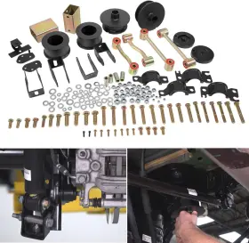 WIQP299 WI-AUTO Lift Front Rear Suspension Jl Jlu Kit Jeep