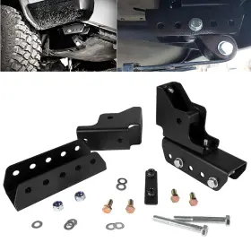 XP0615 X-PARTS Rough Rear Shackle Relocation Kit Xj Jeep