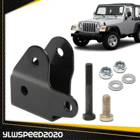V-02RTB3952ABK YLWSPEED20 Front Track Bar Bracket Tj Xj Jeep #2