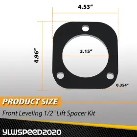 YL20241220-2 YLWSPEED20 Front Leveling Lift Spacers Jeep #3