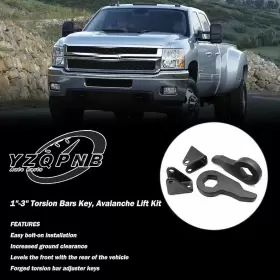 01-10 YZQPNB Leveling Lift Shock Extender Brackets Kit Chevy #2
