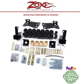 45865 ZONE OFFROAD Body Lift Kit 1500 2WD 4WD Chevrolet Gmc