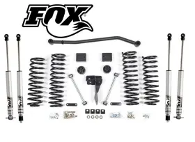 98450959X2-39 ZONE OFFROAD Fox Shock Lift Jku Door Kit Jeep