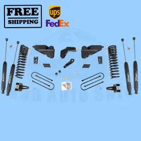 L1449130 ZONE OFFROAD Lift Gas Shocks Kit 3500 4WD Ram Nitro