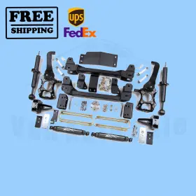 L1449189 ZONE OFFROAD Lift Shocks Kit F10N F150 4WD Ford
