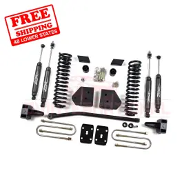 L151510 ZONE OFFROAD Lift Gas Shocks Kit F18N F250 F350 4WD