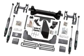 ZONC14N ZONE OFFROAD Lift Shocks Kit 1500 Suv 4WD Chevy Gmc
