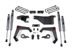 ZONC31F ZONE OFFROAD Lift Kit 2500HD 4WD Chevy Gmc Silverado