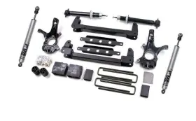 ZONC9F ZONE OFFROAD Crossmember Lift Fox Shocks 1500 Rwd
