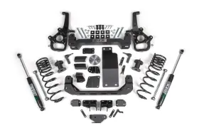 ZOND151N ZONE OFFROAD Lift Knuckle Strut Spacer Shocks Kit