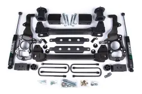 ZONF122N ZONE OFFROAD Shocks Strut Spacer Lift Kit F150 2WD