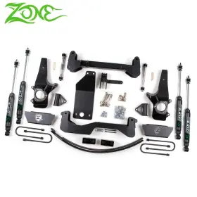 ZONF14N ZONE OFFROAD Lift Shocks Kit F-150 4WD Ford Nitro