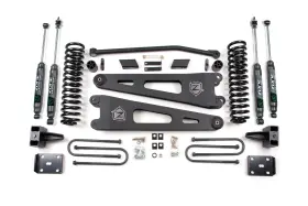 ZONF28N ZONE OFFROAD Lift Shocks Kit F250 F350 4WD Ford Nitro