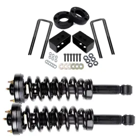 10530241 ZONEMOTIVE Front Rear Leveling Lift Struts Kit F150