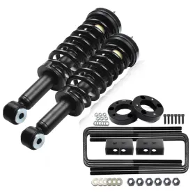 10530242 ZONEMOTIVE Front Rear Leveling Lift Struts Kit F-150