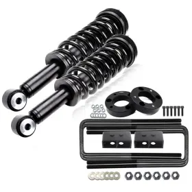 11253064 ZONEMOTIVE Front Rear Leveling Lift Struts Kit F-150