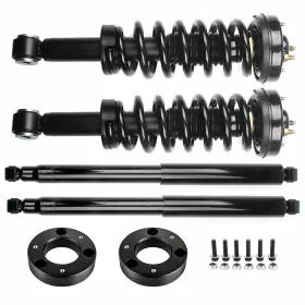 11253166 ZONEMOTIVE Front Leveling Lift Struts Rear Shocks #2