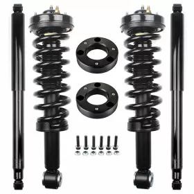 11253166 ZONEMOTIVE Front Leveling Lift Struts Rear Shocks