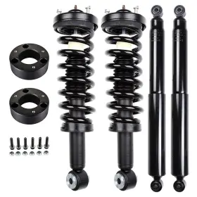 11253174 ZONEMOTIVE Front Leveling Struts Rear Shocks Kit 2WD