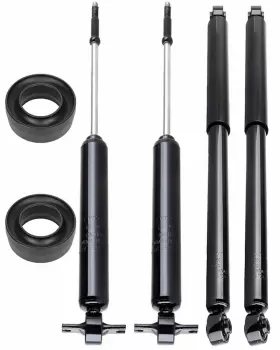 11254512 ZONEMOTIVE Leveling Lift Front Set Shocks Struts Kit