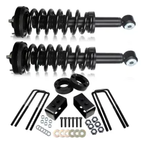 12616318 ZONEMOTIVE Front Rear Leveling Lift Struts Kit F150