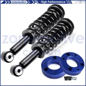 12616324 ZONEMOTIVE Front Leveling Lift Struts Kit F150 4WD