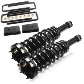 12616325 ZONEMOTIVE Front Struts Rear Leveling Lift Kit F150
