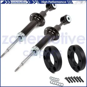Zonemotive 12616336 1.5 Inch Front Leveling Lift Kit And Shocks Struts Assembly For 2004-08 Ford F-150