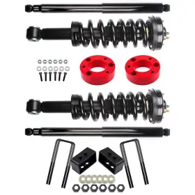 12616349 ZONEMOTIVE Front Rear Leveling Lift Struts Shocks